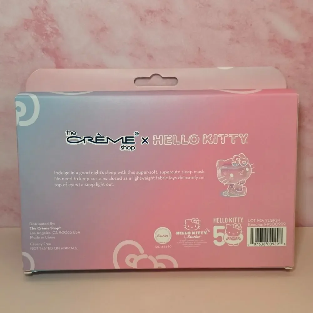 The Creme Shop x Hello Kitty Plushie Sleep Mask 50th Year Anniversary